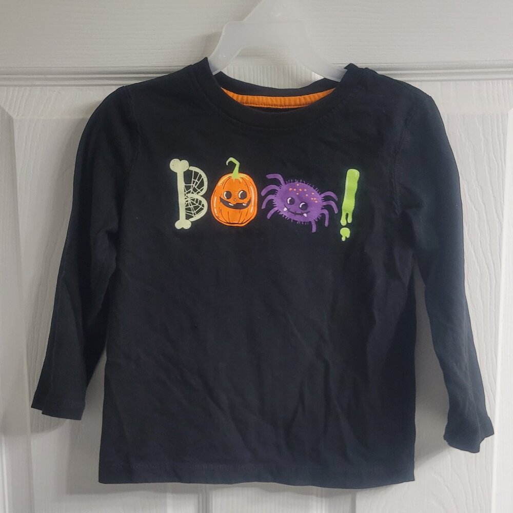 #562 FREE W PURCHASE George Halloween Boo Shirt sz 4T